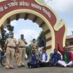AurangabadNewsUpdate : शिक्षण मंत्र्यांसमोर विद्यार्थी संघटनांचे आंदोलन , विद्यापीठाचे विभाजन होणार नाही : उदय सामंत