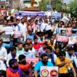 MarathawadaNewsUpdate : हाथरस प्रकरणातील बलात्काऱ्यांना फाशी द्या , औरंगाबाद , जालन्यात तीव्र  निदर्शने