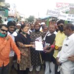 MartahwadaNewsUpdate : हाथरस सामूहिक बलात्कार आणि हत्येच्या निषेधार्थ परभणीत निदर्शने , खा. फौजिया खान यांचाही सहभाग