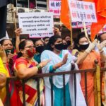 HatharasGangRape : हाथरस सामूहिक बलात्कार प्रकरणी शिवसेनेची निदर्शने