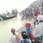 गंगा नदीत प्रवाशांनी भरलेली बोट उलटली 15 ते 20 जण बेपत्ता
