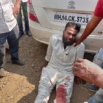 BreakingNewsAurangabad : ताजी बातमी : अपहरणकर्त्यांच्या गाडीतील डिझेल संपल्याने , अपहृत बिल्डरच्या पायावर गोळी झाडून आरोपी फरार
