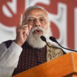 IndiaNewsUpdate : बिहारच्या विजयाबद्दल भाजपचा दिल्ली मुख्यालयात जल्लोष , मोदींनी वाढवले कार्यकर्त्यांचे बळ