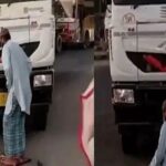 गुजरातमध्ये रस्त्याच्या कडेला नमाज पठण करणाऱ्या ट्रक चालकाला अटक