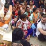 मंदिर प्रशासनाने जाणीवपूर्वक राहुल गांधींना फोटो घेण्यास नकरले…