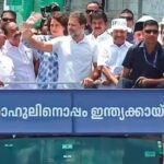 प्रियांकासह रोड शो कारून राहुल गांधी यांनी वायनाडमधून दाखल केला उमेदवारी अर्ज…