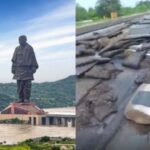 धक्कादायक : बडोदा ते स्टॅच्यू ऑफ युनिटीला जोडणारा रस्ता मुसळधार पावसामुळे खचला…