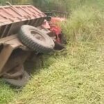 ट्रॅक्टर – दुचाकी अपघातात एकाच गावातील दोघांचा जागीच मृत्यू